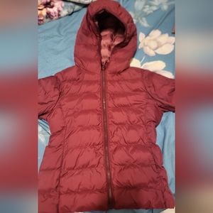 Uniqlo Girls Light Warm Padded Parka Jacket